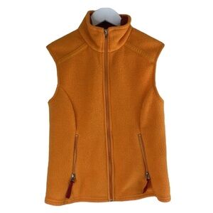 PATAGONIA Synchilla Fleece Vest in Orange / Purple Size Small